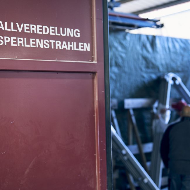 Employer Branding Fotografie, Portraits und Website Content für den Handwerksbetrieb Spohn Malen + Strahlen in Mosbach, Baden-Württemberg