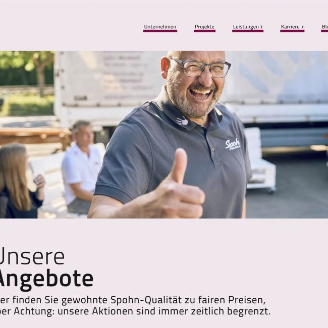 Employer Branding Fotografie, Portraits und Website Content für den Handwerksbetrieb Spohn Malen + Strahlen in Mosbach, Baden-Württemberg